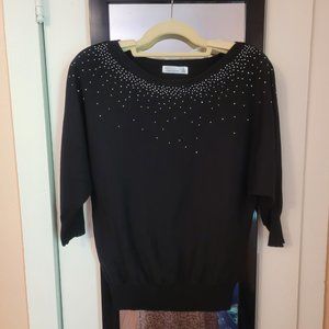 Black Pullover Sweater